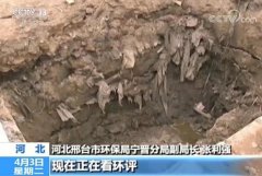 <b>央视实地观测河北“红水浇地”，村民种粮本身不敢吃</b>