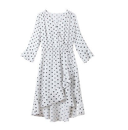 藏肉遮肚还显瘦,就靠一条春装连衣裙