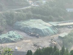 黄河湿地自然保护区渑池段被矿渣严重填埋