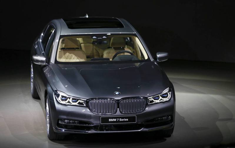 宝马(BMW) 7系列。路透