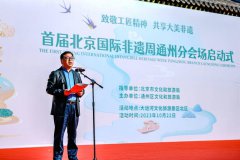 首届北京国际非遗周通州分会场活动启动 大美非遗精